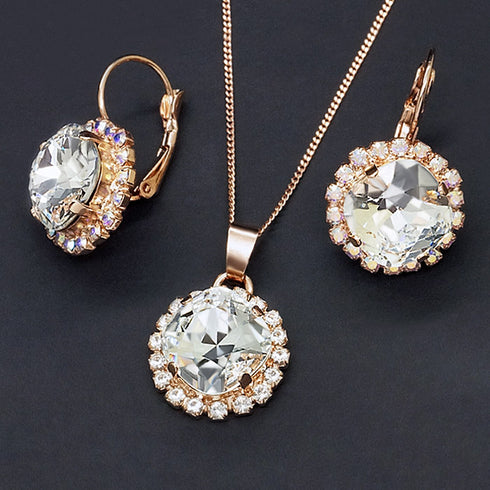 Komplekts "Apžilbinošs Spīdums III" ar Swarovski™ kristāliem